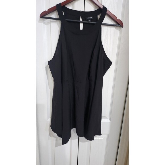 Torrid black Women's halter Chic Casual Elegant Size 1X. - Picture 13 of 16
